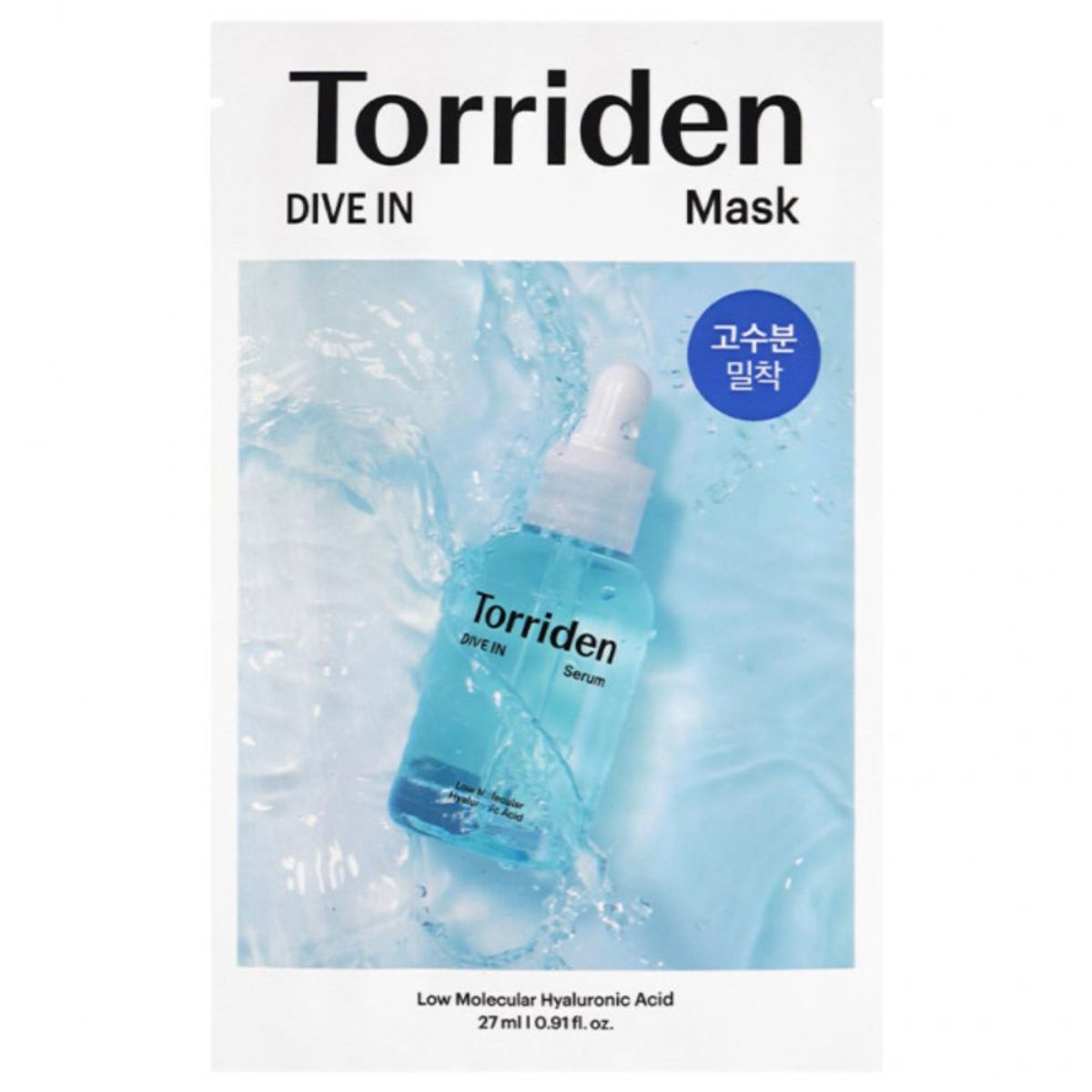 Torriden Dive-In nawilżająca maska w płachcie, 27 ml