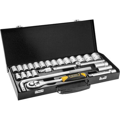 Zestaw kluczy nasadowych TOPEX 38D850 (25 elementów)