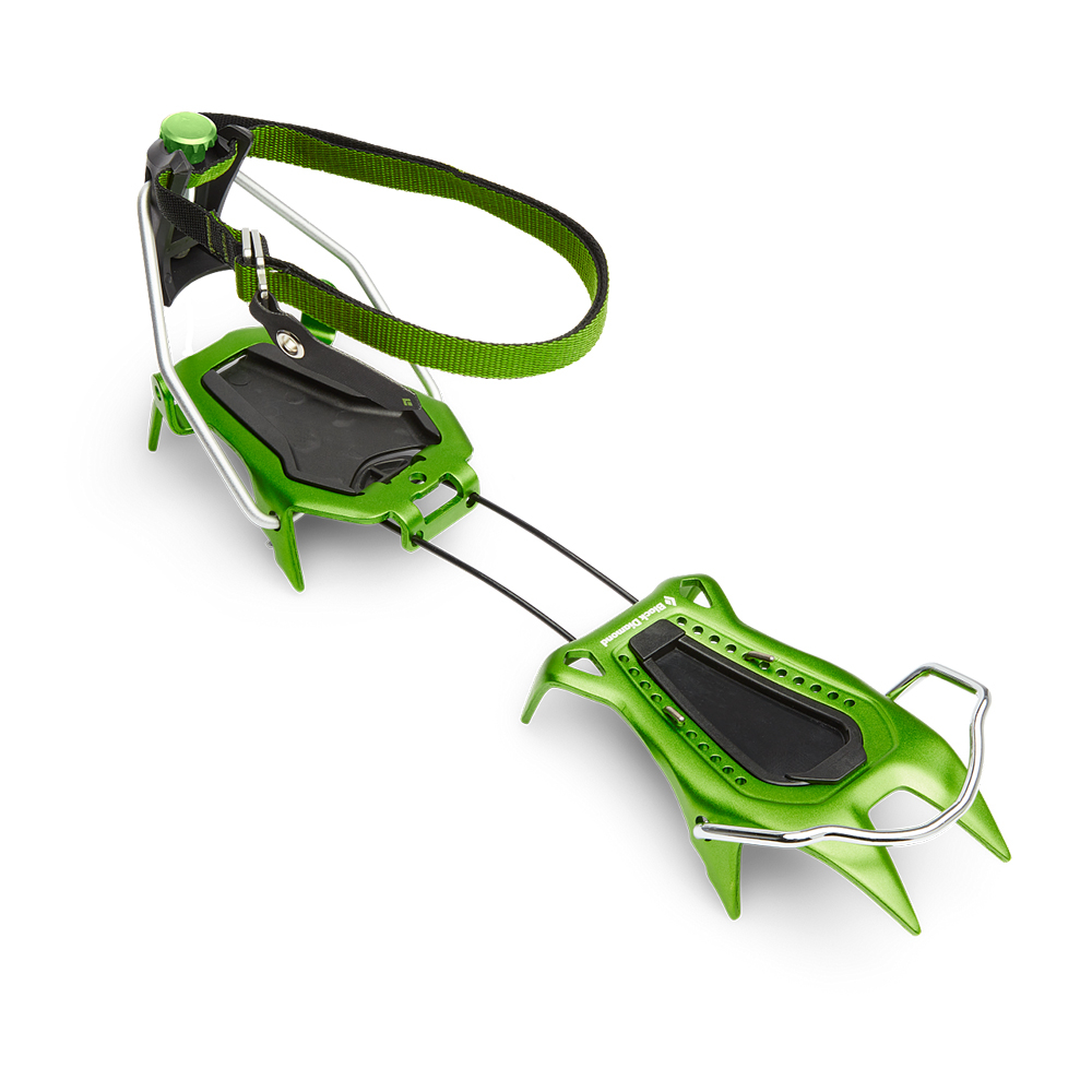 Raki automatyczne Black Diamond NEVE PRO CRAMPON envy green - ONESIZE