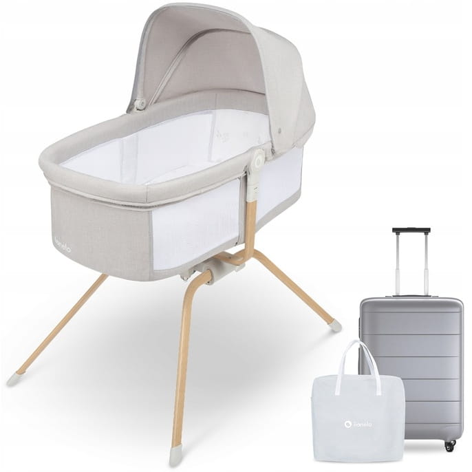 LIONELO malin kołyska łóżeczko leżaczek bujaczek