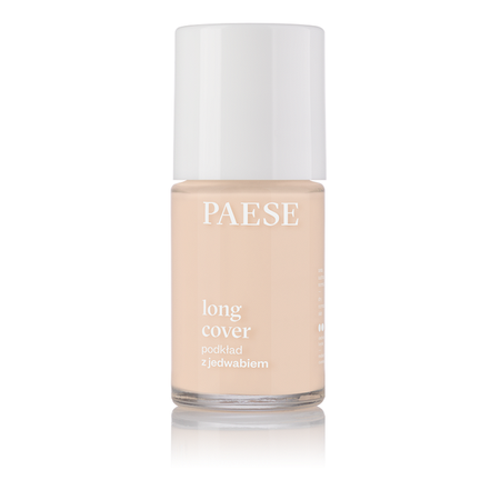 Paese Long Cover podkład z jedwabiem, 03N naturalny, 30 ml