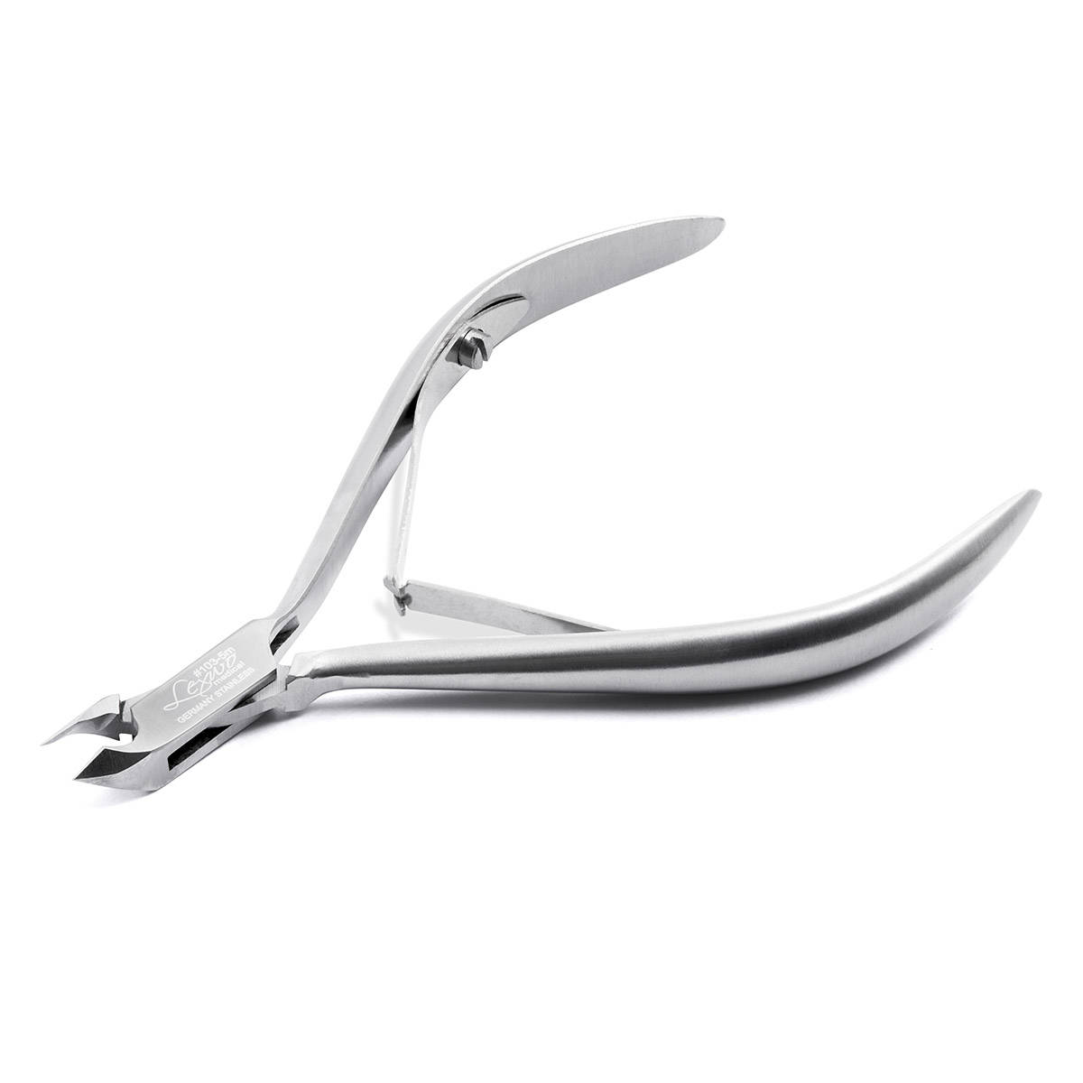 Lexwo 103 cążki do skórek ostrze 5 mm, srebrne, 1 szt.