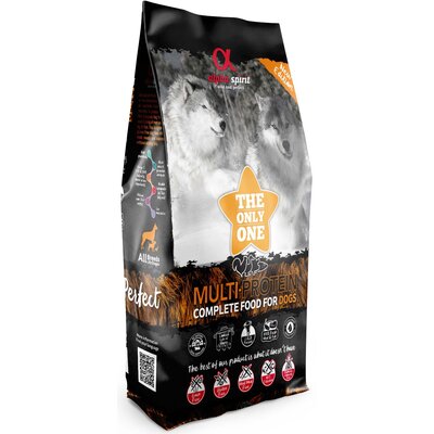 Karma dla psa półwilgotna ALPHA SPIRIT Multiprotein 12 kg