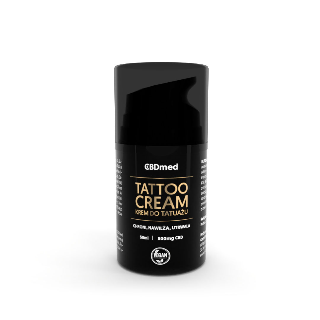 CBDmed krem do tatuażu 500mg CBD, 50 ml
