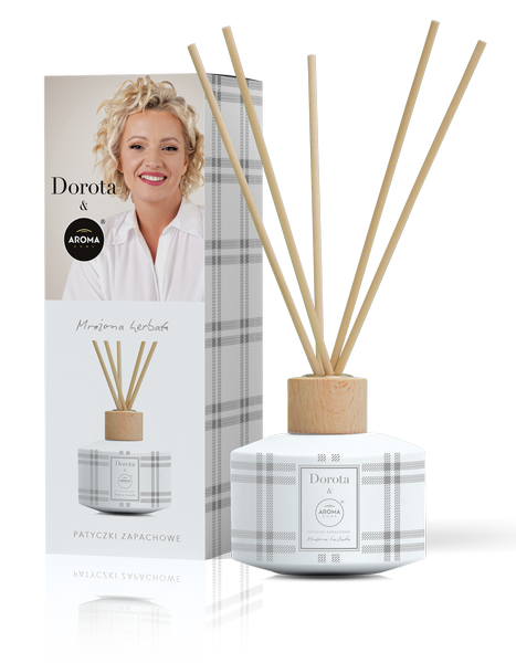Aroma Home & Dorota patyczki zapachowe mrożona herbata, 100 ml