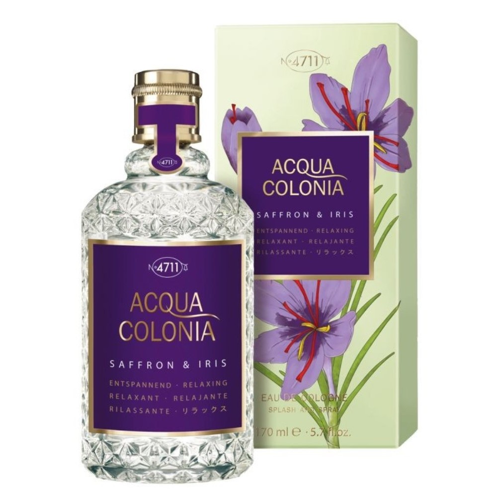 4711 Saffron & Iris woda kolońska unisex, 170 ml