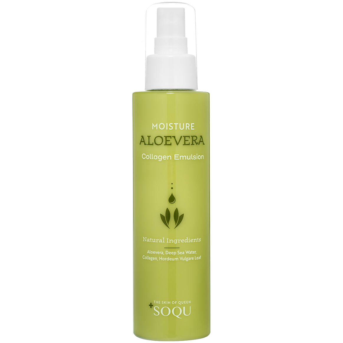Soqu Aloe Vera nawilżająca emulsja do twarzy, 150 ml