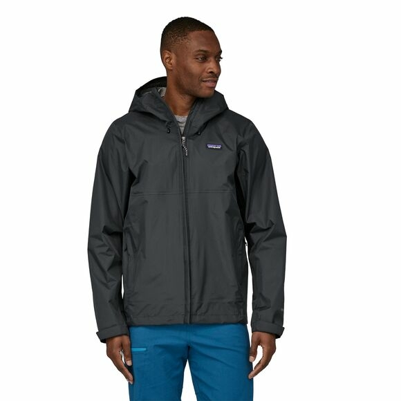 Męska kurtka przeciwdeszczowa Patagonia Torrentshell 3L black - S