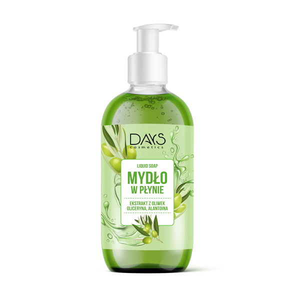 Days mydło w płynie z ekstraktem z oliwki, 500 ml