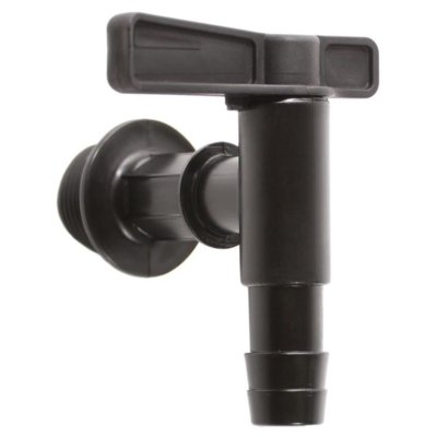 Kran do zbiornika na deszczówkę PROSPERPLAST ITAP1-S411 Cantap Czarny