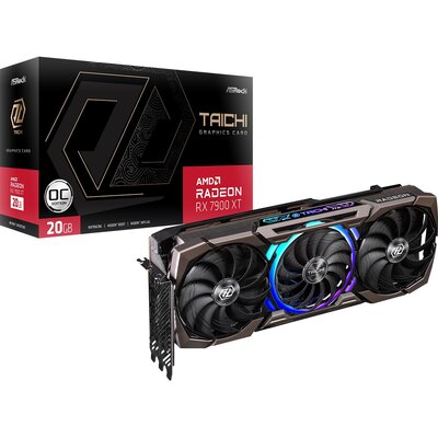 Karta graficzna ASROCK Radeon RX 7900 XT Taichi OC 20GB