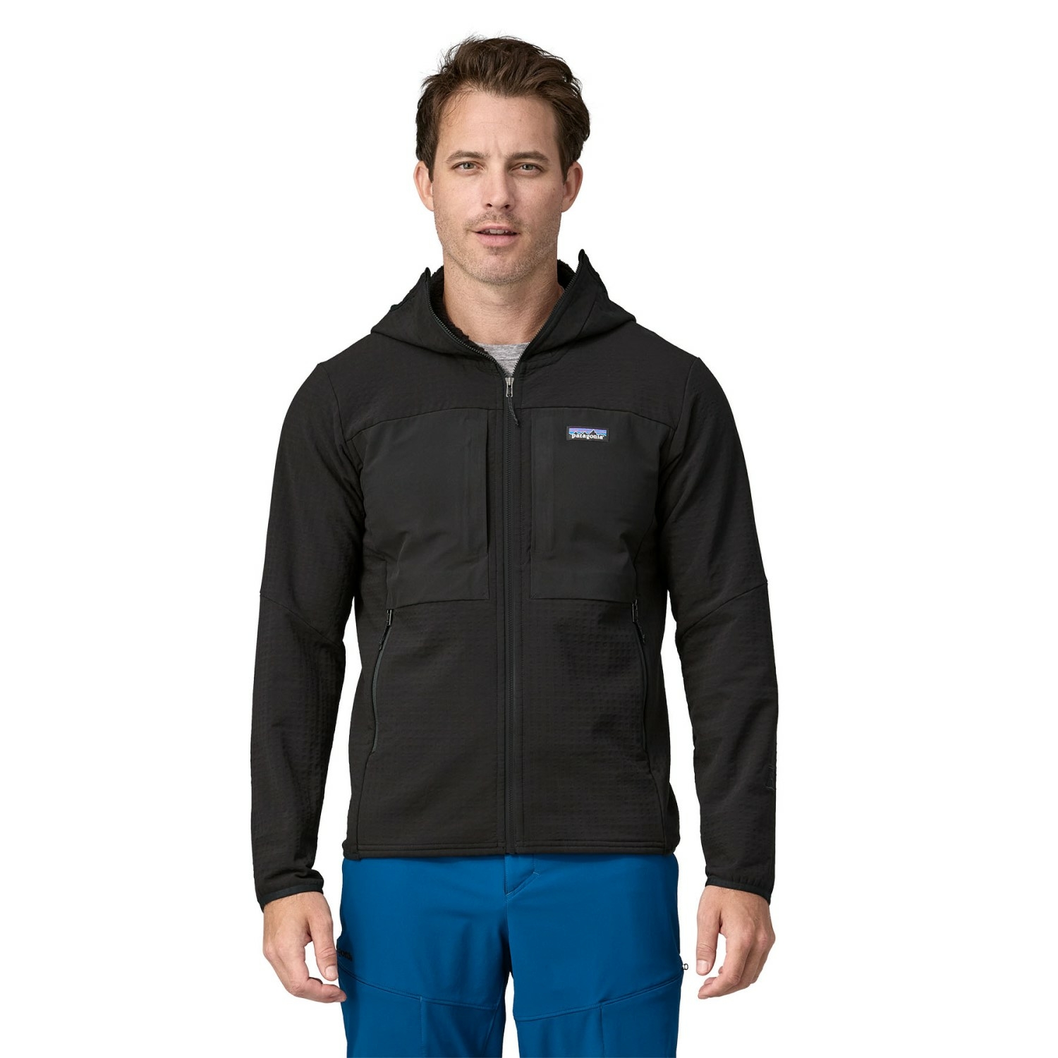 Polar męski Patagonia R2 TechFace Hoody black - L
