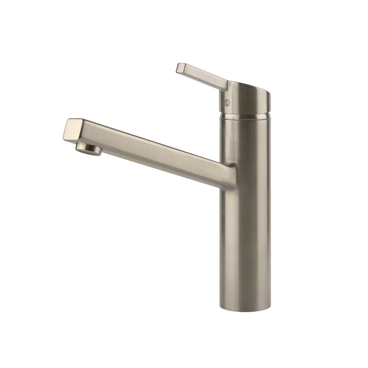 Gessi - Bateria kuchenna Thalium obrotowa wylewka 60531 Finox (Nikiel szczotkowany)