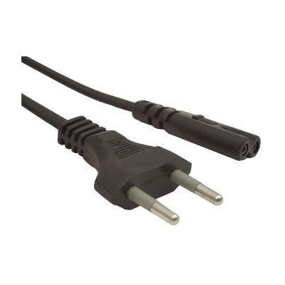 Kabel zasilający EU 2 pin (CEE 7/16) - IEC 320 C7 GEMBIRD 1.8 m