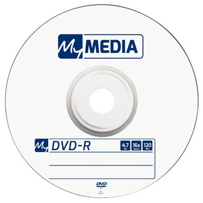Płyta MY MEDIA Spindel DVD-R, 4.7 GB, 16x (50 szt.)