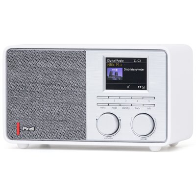 Radio PINELL Supersound 201W Cyfrowe Biały