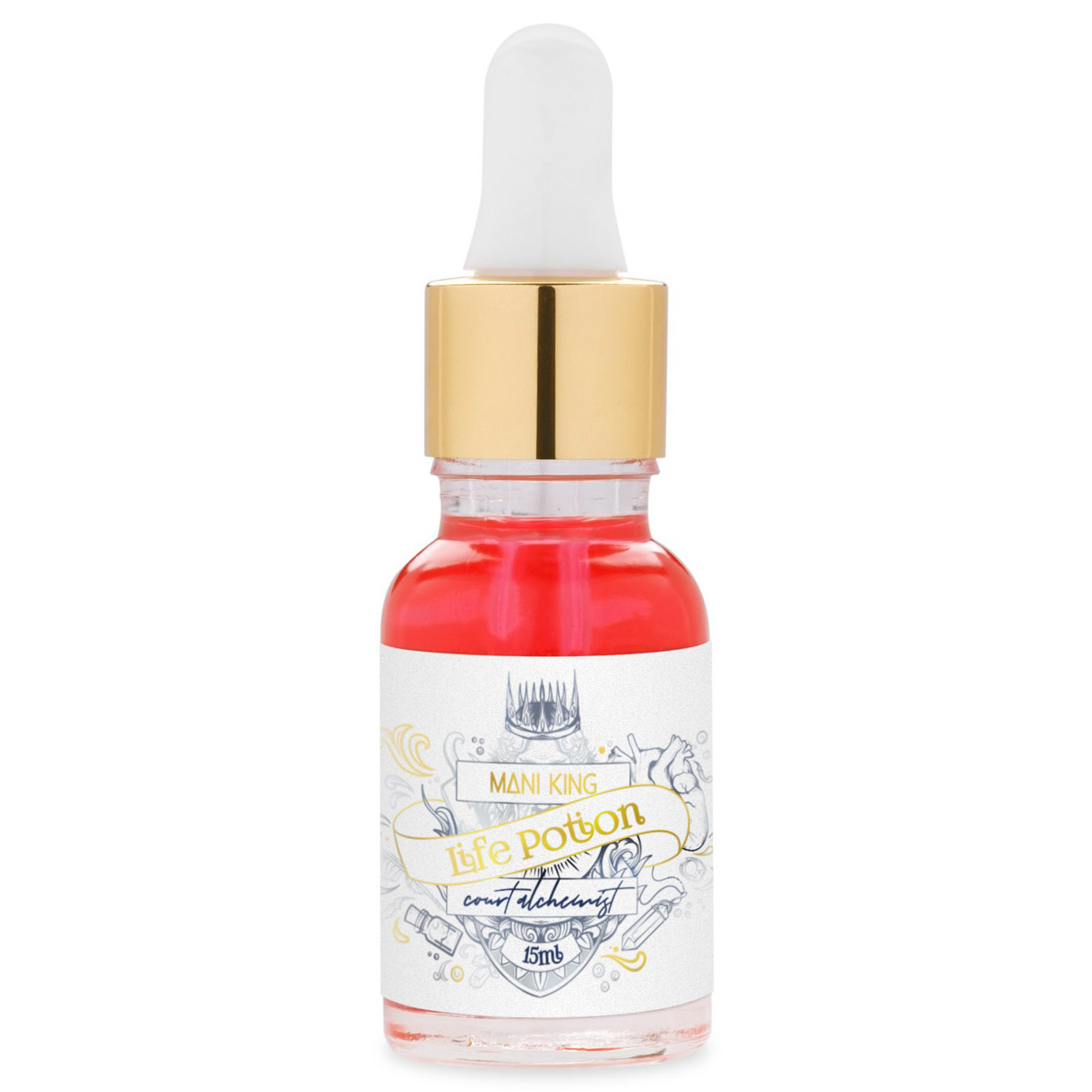 Mani King Life Potion  oliwka do skórek i paznokci, 15 ml