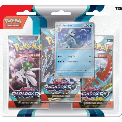 Gra karciana REBEL Pokémon TCG: Scarlet & Violet Paradox Rift 3-Pack Blister Mix (1 zestaw)