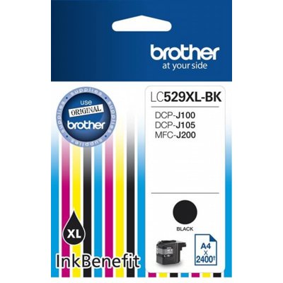 Tusz BROTHER Czarny 44.1 ml LC-529XLBK
