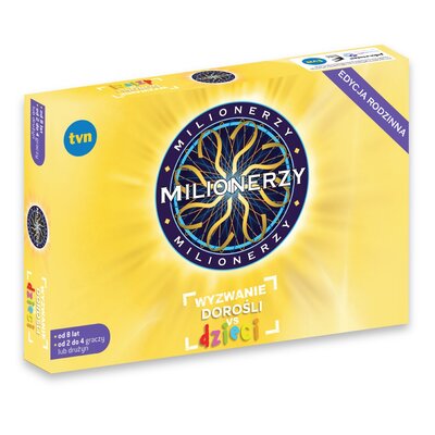 Gra planszowa TM TOYS Milionerzy Dorośli vs Dzieci 460375