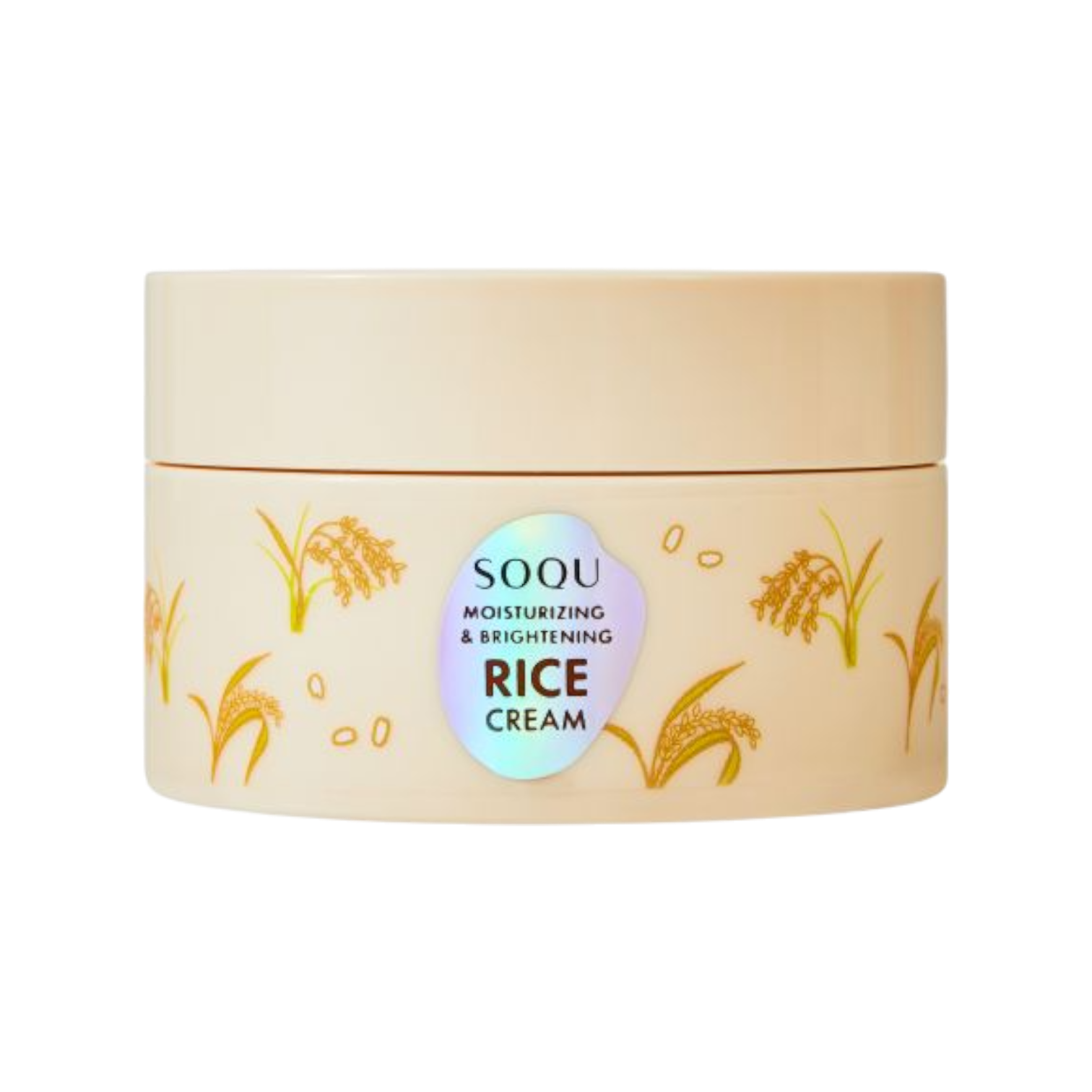 Soqu Moist&Bright nawilżający i rozjaśniający krem do twarzy z ryżem, 70 ml