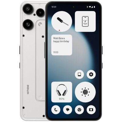 Smartfon NOTHING Phone 3a Lite 5G 8/128GB 6.77" 120Hz Biały