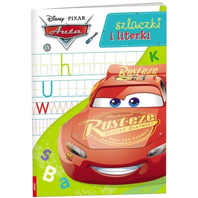 Disney Pixar Auta Szlaczki i literki SZN-9105