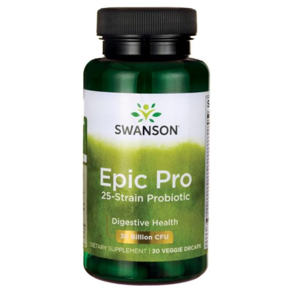 Swanson Epic Pro 25-Strain Probiotic suplement diety, 30 kaps./1 opak.