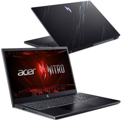Laptop ACER Nitro V ANV15-51 15.6" IPS 144Hz i5-13420H 16GB RAM 512GB SSD GeForce RTX4050 DLSS 3