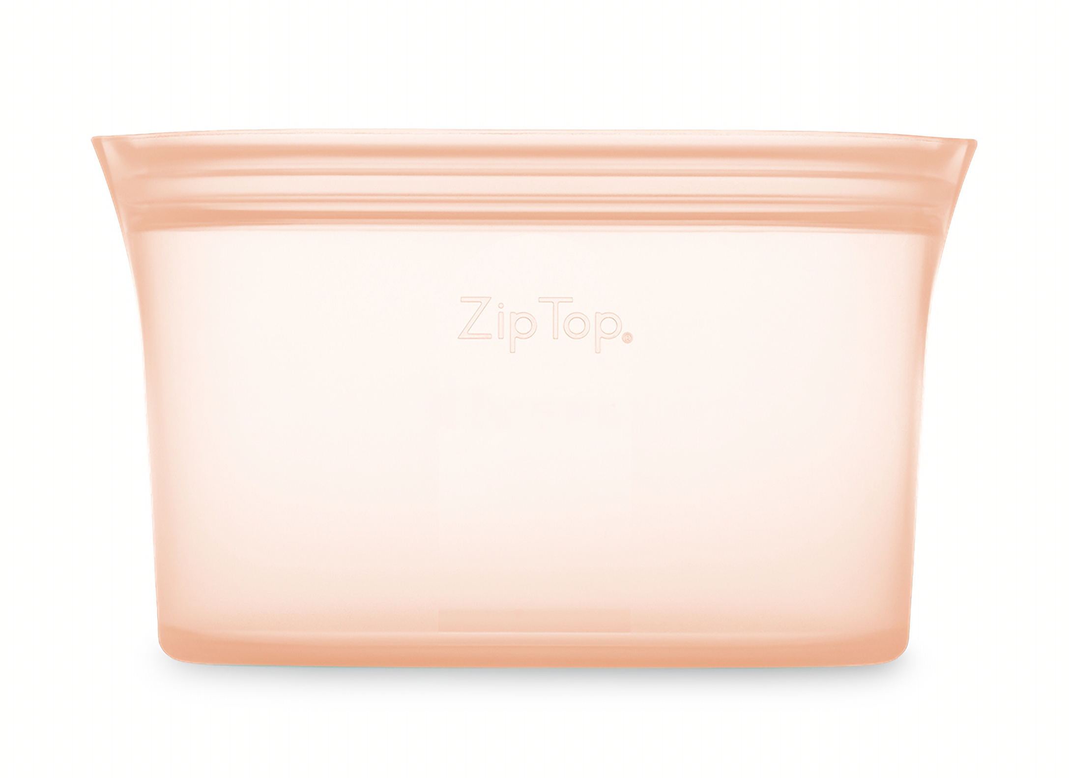 ZipTop - Pojemnik na przekąski owalny roz. S Peach