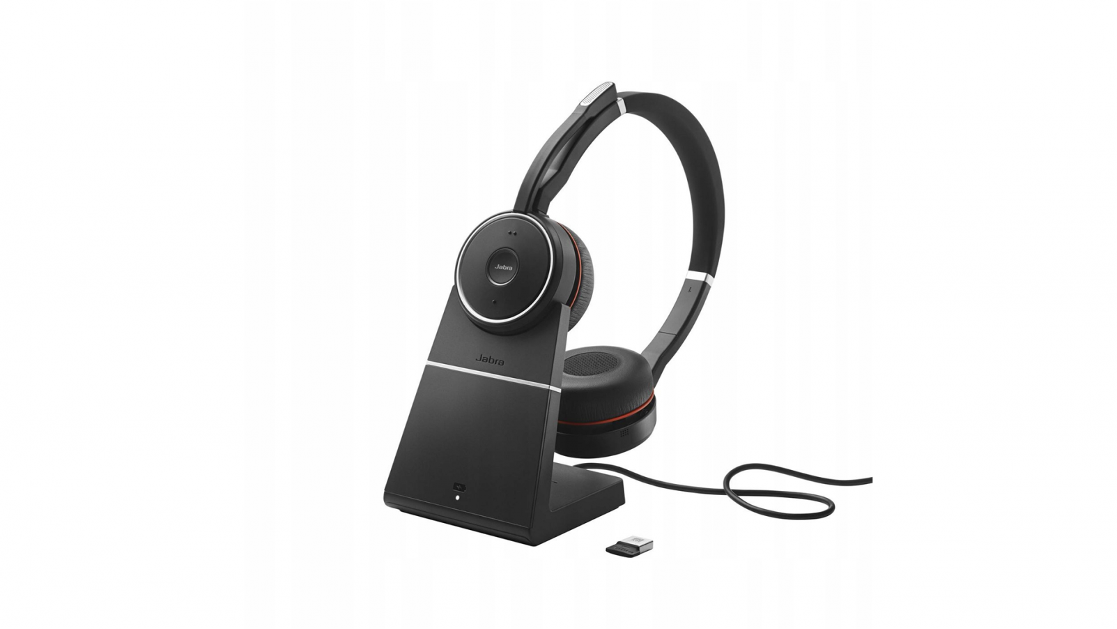 Słuchawki bezprzewodowe Jabra Evolve 75 SE USB-A UC Stereo Stand - 7599-848-199