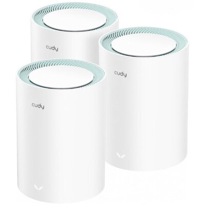 Router CUDY M1300 2.4 / 5 GHz (DualBand), Wi-Fi Mesh (3 szt.)