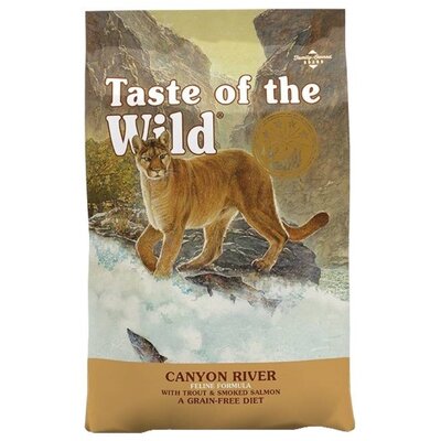 Karma dla kota TASTE OF THE WILD Canyon River Pstrąg i łosoś 2 kg