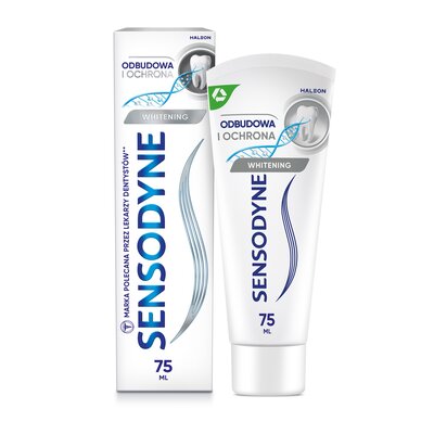 Pasta do zębów SENSODYNE Odbudowa i Ochrona Whitening 75 ml