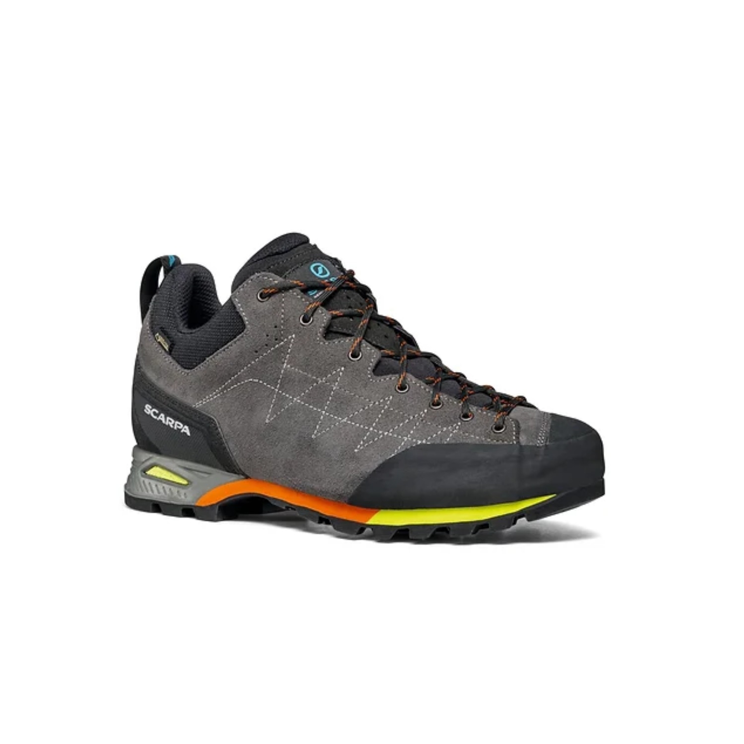 Męskie buty podejściowe Scarpa Zodiac Gtx shark/orange - 45,5
