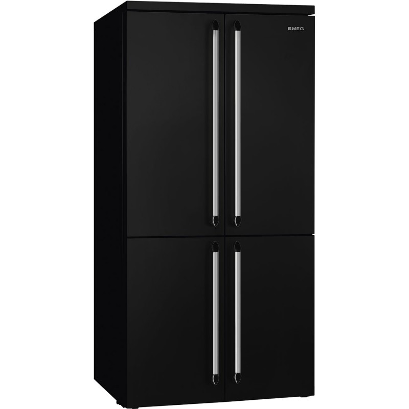 Smeg - Chłodziarko-zamrażarka wolnostojąca FQ960BL5 Victoria Czarna