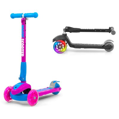 Hulajnoga dla dzieci MILLY MALLY Magic Różowo-niebieski