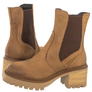 Botki  Tamaris Brązowe 1-26486-41 440 Nut
