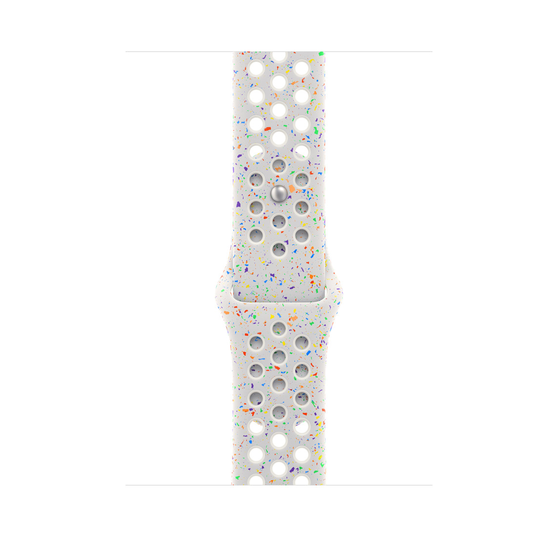 Apple 45mm Pure Platinum Nike Sport Band - S/M