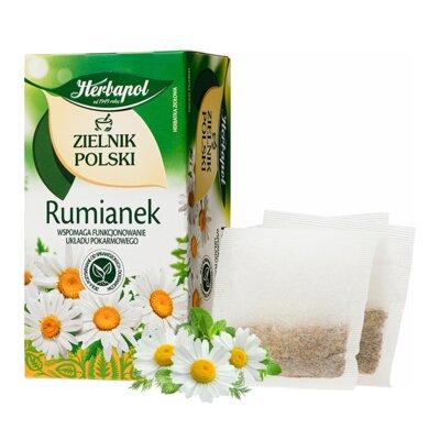 Herbata HERBAPOL Zielnik Polski Rumianek (20 sztuk)