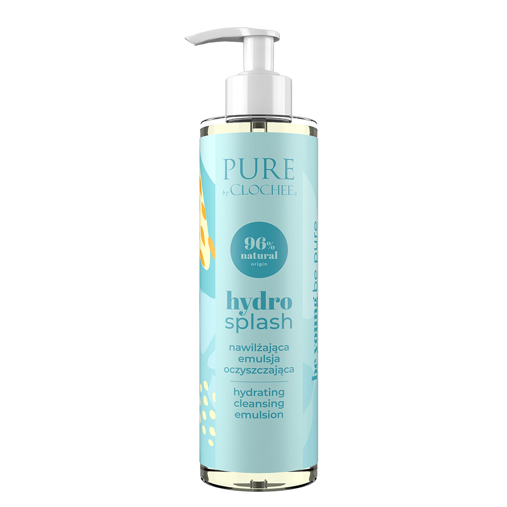 Pure By Clochee Hydro Splash nawilżająca emulsja oczyszczająca do twarzy, 200 ml