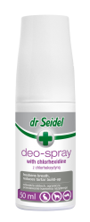 dr Seidel Deo-spray z chlorheksydyną do pielęgnacji zębów dla psów i kotów, 50 ml