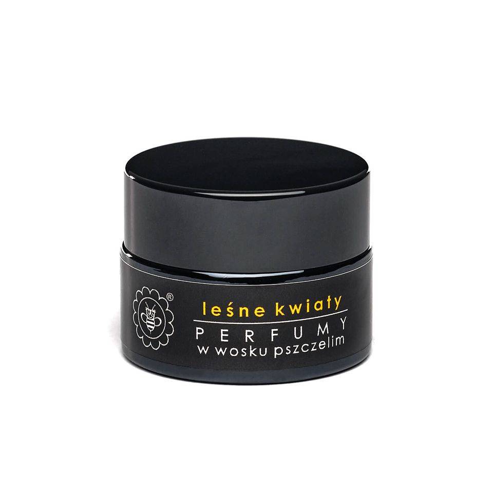 Miodowa Mydlarnia perfumy w wosku pszczelim leśne kwiaty, 15 g