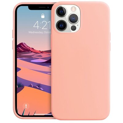 Etui CRONG Color Cover do Apple iPhone 12/12 Pro Piaskowy róż