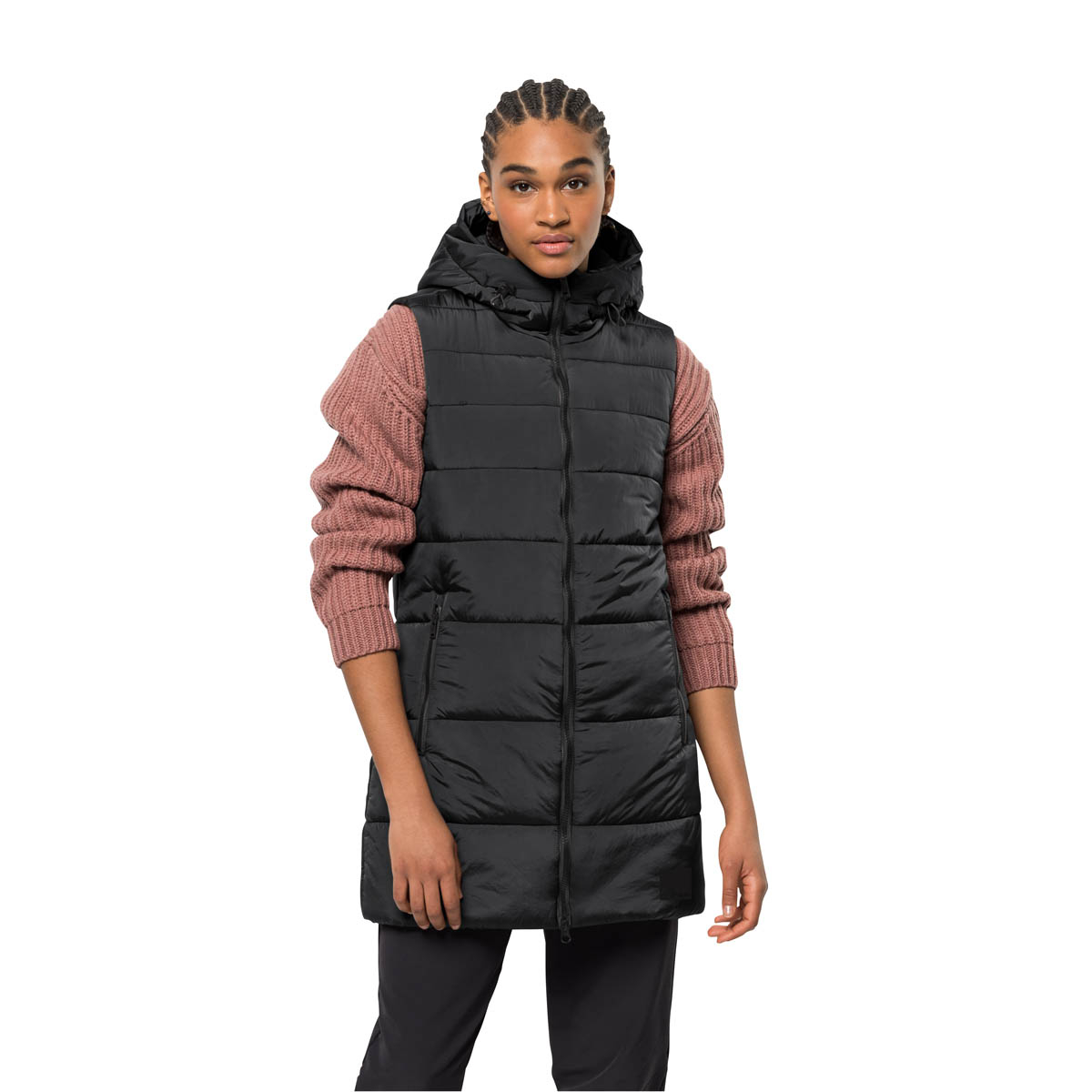 Damska kamizelka Jack Wolfskin EISBACH VEST W phantom - M