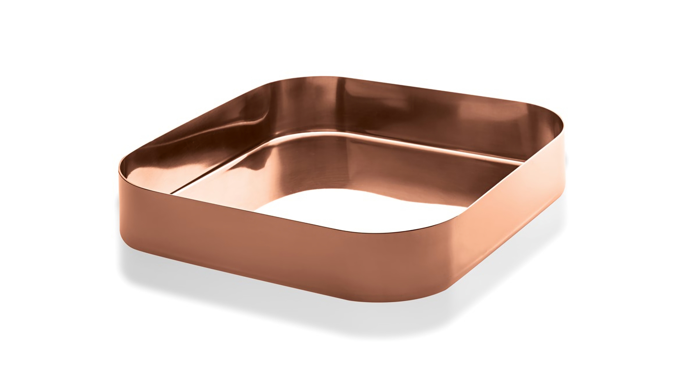 MEPRA - Podstawka kwadratowa do serwowania Stile Bronzo 15 x 15 cm