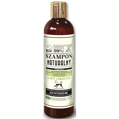 Szampon dla psa SUPER BENO Naturalny do łap i brzucha 300 ml