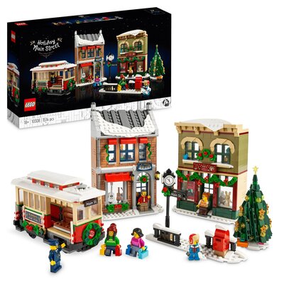 LEGO 10308 ICONS Świąteczna główna ulica