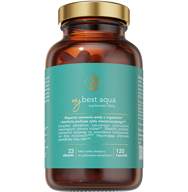 MyBestPharm MyBestAqua suplement diety, 120 kaps./1 opak.