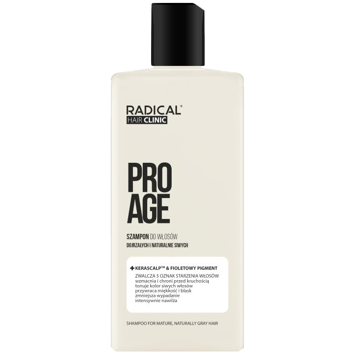 Radical Pro Age szampon do włosów dojrzałych i naturalnie siwych, 300 ml